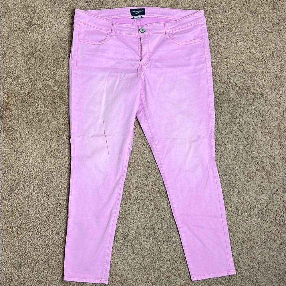 Super Stretch Pink Jeggings